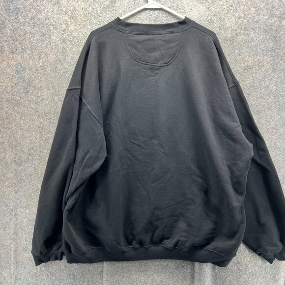 Big Dogs Sweatshirt Men 2XL Black Hairy Dogison Wild Harley Parody Pullover Crew - Picture 2 of 11